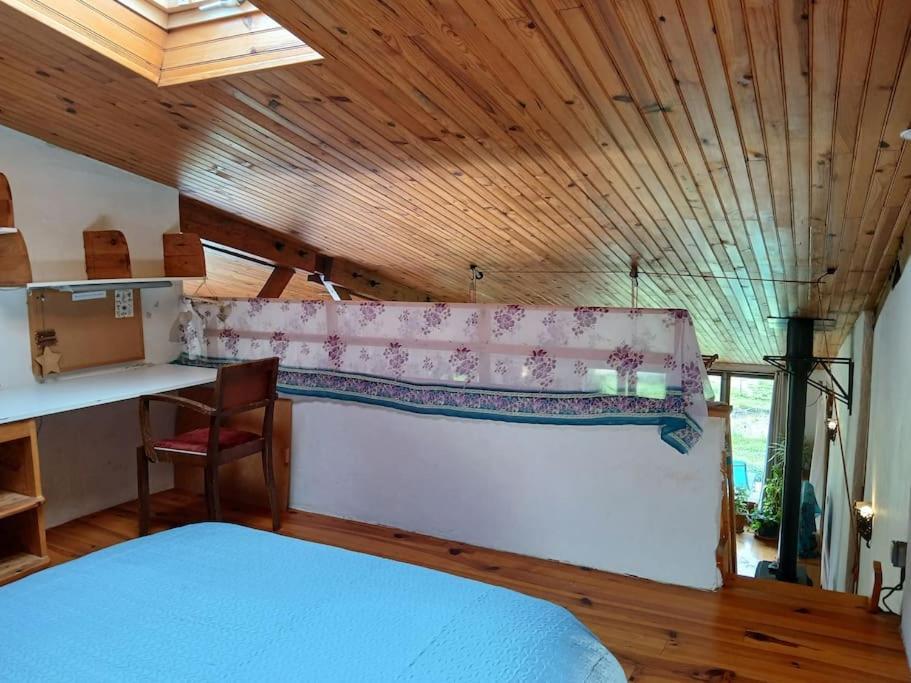 Bright Loft With Mountain And Nature View Sougraigne Exterior foto